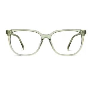 Zenni Green Transitions Lenses Acetate Square Eyeglasses -2.75R -1.75L NIB